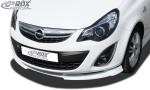 RDX Frontspoilerlippe VARIO-X für OPEL Corsa D Facelift 2010+ Frontlippe Front Ansatz Vorne Spoilerlippe