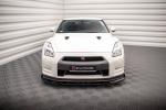 Maxton Design Front Ansatz + Flaps für Nissan GTR R35 Facelift