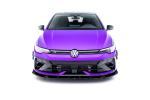 Maxton Design Front Ansatz V.3 für VW Golf R Variant Mk8 Facelift schwarz Hochglanz