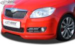 RDX Frontspoiler für SKODA Fabia 2 Typ 5J -2010 (auch für Roomster) Frontlippe Front Ansatz Spoilerlippe
