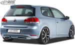 RDX Heckansatz für VW Golf 6 Heckeinsatz Heckblende Diffusor