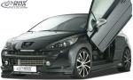 RDX Frontspoiler für PEUGEOT 207 / 207CC (-2009 & 2009+) Frontlippe Front Ansatz Spoilerlippe