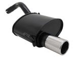 Novus Endschalldämpfer 1 x 90mm für Alfa Romeo 147 Typ 937 1.6 16V / 2.0 16V / 1.9 JTD