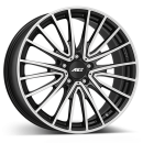 AEZ Alufelge Berlin dark black/polished 7.5x19 ET49 5x112 Nabe 66.6 KBA 54020