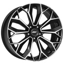 AEZ Alufelge Leipzig dark black/polished 10.5x21 ET43 5x112 Nabe 66.6 KBA 53359