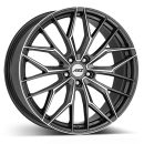 AEZ Alufelge Porto dark gunmetal/polished 8x18 ET48 5x112 Nabe 70.1 KBA 53802