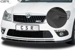 CSR Frontspoiler | Cup-Spoilerlippe mit ABE für Skoda Octavia II (1Z) RS CSL001-L Lackierung erforderlich (unlackiert roh)