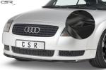 CSR Frontspoiler | Cup-Spoilerlippe mit ABE für Audi TT 8N CSL011-G Glossy schwarz Hochglanz (keine Lackierung erforderlich)