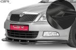 CSR Frontspoiler | Cup-Spoilerlippe mit ABE für Skoda Octavia II (1Z) CSL028-C Carbon Look Hochglanz (keine Lackierung erforderlich)