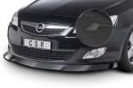 CSR Frontspoiler | Cup-Spoilerlippe mit ABE für Opel Astra J CSL064-S strukturiert schwarz matt (keine Lackierung erforderlich)