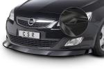 CSR Frontspoiler | Cup-Spoilerlippe mit ABE für Opel Astra J CSL064-G Glossy schwarz Hochglanz (keine Lackierung erforderlich)