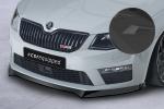 CSR Frontspoiler | Cup-Spoilerlippe mit ABE für Skoda Octavia 3 (Typ 5E) RS CSL150-S strukturiert schwarz matt (keine Lackierung erforderlich)