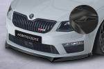 CSR Frontspoiler | Cup-Spoilerlippe mit ABE für Skoda Octavia 3 (Typ 5E) RS CSL150-G Glossy schwarz Hochglanz (keine Lackierung erforderlich)