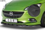 CSR Frontspoiler | Cup-Spoilerlippe mit ABE für Opel Corsa E OPC-Line CSR-CSL154-L Lackierung erforderlich (unlackiert roh)