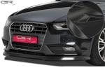 CSR Frontspoiler | Cup-Spoilerlippe mit ABE für Audi A4 B8 CSL176-C Carbon Look Hochglanz (keine Lackierung erforderlich)