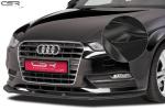 CSR Frontspoiler | Cup-Spoilerlippe mit ABE für Audi A3 8V CSL179-G Glossy schwarz Hochglanz (keine Lackierung erforderlich)