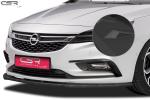 CSR Frontspoiler | Cup-Spoilerlippe mit ABE für Opel Astra K CSL180-S strukturiert schwarz matt (keine Lackierung erforderlich)