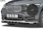 CSR Frontspoiler | Cup-Spoilerlippe mit ABE für BMW X1 E84 CSL197-S strukturiert schwarz matt (keine Lackierung erforderlich)