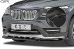 CSR Frontspoiler | Cup-Spoilerlippe mit ABE für BMW X1 E84 CSL197-C Carbon Look Hochglanz (keine Lackierung erforderlich)