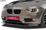 CSR Frontspoiler | Cup-Spoilerlippe mit ABE für BMW 1er F20 / F21 CSL199-G Glossy schwarz Hochglanz (keine Lackierung erforderlich)