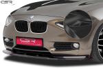 CSR Frontspoiler | Cup-Spoilerlippe mit ABE für BMW 1er F20 / F21 CSL199-C Carbon Look Hochglanz (keine Lackierung erforderlich)