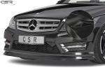 CSR Frontspoiler | Cup-Spoilerlippe mit ABE für Mercedes-Benz C-Klasse 204 CSL308-G Glossy schwarz Hochglanz (keine Lackierung erforderlich)