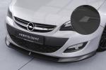 CSR Frontspoiler | Cup-Spoilerlippe mit ABE für Opel Astra J CSL311-S strukturiert schwarz matt (keine Lackierung erforderlich)