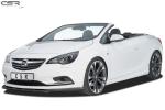CSR Frontspoiler | Cup-Spoilerlippe mit ABE für Opel Cascada CSL314-S strukturiert schwarz matt (keine Lackierung erforderlich)