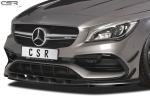 CSR Frontspoiler | Cup-Spoilerlippe mit ABE für Mercedes-Benz CLA 45 AMG / A 45 AMG CSL315-G Glossy schwarz Hochglanz (keine Lackierung erforderlich)