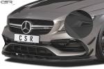 CSR Frontspoiler | Cup-Spoilerlippe mit ABE für Mercedes-Benz CLA 45 AMG / A 45 AMG 117 CSL315-L Lackierung erforderlich (unlackiert roh)