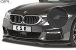CSR Frontspoiler | Cup-Spoilerlippe mit ABE für BMW 5er G30/G31 M-Paket CSL316-S strukturiert schwarz matt (keine Lackierung erforderlich)