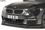 CSR Frontspoiler | Cup-Spoilerlippe mit ABE für BMW 5er G30/G31 M-Paket CSL316-C Carbon Look Hochglanz (keine Lackierung erforderlich)