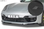 CSR Frontspoiler | Cup-Spoilerlippe mit ABE für Porsche Panamera 2 CSL336-S strukturiert schwarz matt (keine Lackierung erforderlich)
