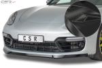 CSR Frontspoiler | Cup-Spoilerlippe mit ABE für Porsche Panamera 2 CSL336-C Carbon Look Hochglanz (keine Lackierung erforderlich)