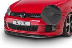 CSR Frontspoiler | Cup-Spoilerlippe mit ABE für VW Golf 6 GTI/GTD CSL339-L Lackierung erforderlich (unlackiert roh)
