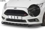 CSR Frontspoiler | Cup-Spoilerlippe mit ABE für Ford Fiesta MK7 ST CSL351-G Glossy schwarz Hochglanz (keine Lackierung erforderlich)