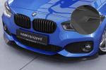 CSR Frontspoiler | Cup-Spoilerlippe mit ABE für BMW 1er F20/F21 M-Paket CSL356-L Lackierung erforderlich (unlackiert roh)