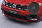 CSR Frontspoiler | Cup-Spoilerlippe mit ABE für VW Tiguan II (Typ AD1) R-Line CSL367-S strukturiert schwarz matt (keine Lackierung erforderlich)