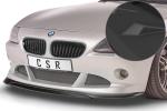 CSR Frontspoiler | Cup-Spoilerlippe mit ABE für BMW Z4 E85 CSL370-S strukturiert schwarz matt (keine Lackierung erforderlich)