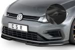 CSR Frontspoiler | Cup-Spoilerlippe mit ABE für VW Golf 7 R CSL373-G Glossy schwarz Hochglanz (keine Lackierung erforderlich)