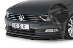 CSR Frontspoiler | Cup-Spoilerlippe mit ABE für VW Passat B8 Typ 3G CSL374-C Carbon Look Hochglanz (keine Lackierung erforderlich)