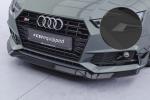 CSR Frontspoiler | Cup-Spoilerlippe mit ABE für Audi A4 B9 8W S-Line / S4 B9 8W CSL376-S strukturiert schwarz matt (keine Lackierung erforderlich)