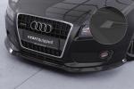 CSR Frontspoiler | Cup-Spoilerlippe mit ABE für Audi A5 8T CSL378-S strukturiert schwarz matt (keine Lackierung erforderlich)