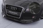 CSR Frontspoiler | Cup-Spoilerlippe mit ABE für Audi A5 8T CSL378-C Carbon Look Hochglanz (keine Lackierung erforderlich)