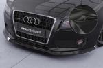 CSR Frontspoiler | Cup-Spoilerlippe mit ABE für Audi A5 8T CSL378-G Glossy schwarz Hochglanz (keine Lackierung erforderlich)