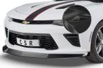 CSR Frontspoiler | Cup-Spoilerlippe mit ABE für Chevrolet Camaro 6 CSL379-C Carbon Look Hochglanz (keine Lackierung erforderlich)