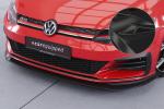 CSR Frontspoiler | Cup-Spoilerlippe mit ABE für VW Golf 7 GTI / GTD CSL380-G Glossy schwarz Hochglanz (keine Lackierung erforderlich)