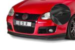 CSR Frontspoiler | Cup-Spoilerlippe mit ABE für VW Golf 5 GTI/GT CSL382-G Glossy schwarz Hochglanz (keine Lackierung erforderlich)