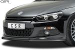 CSR Frontspoiler | Cup-Spoilerlippe mit ABE für VW Scirocco III R-Line CSL385-S strukturiert schwarz matt (keine Lackierung erforderlich)