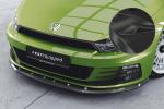 CSR Frontspoiler | Cup-Spoilerlippe mit ABE für VW Scirocco III R-Line CSL386-C Carbon Look Hochglanz (keine Lackierung erforderlich)